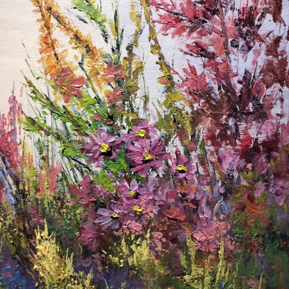 Małgorzata Łącka (1958) - Wild flowering garden #4.3