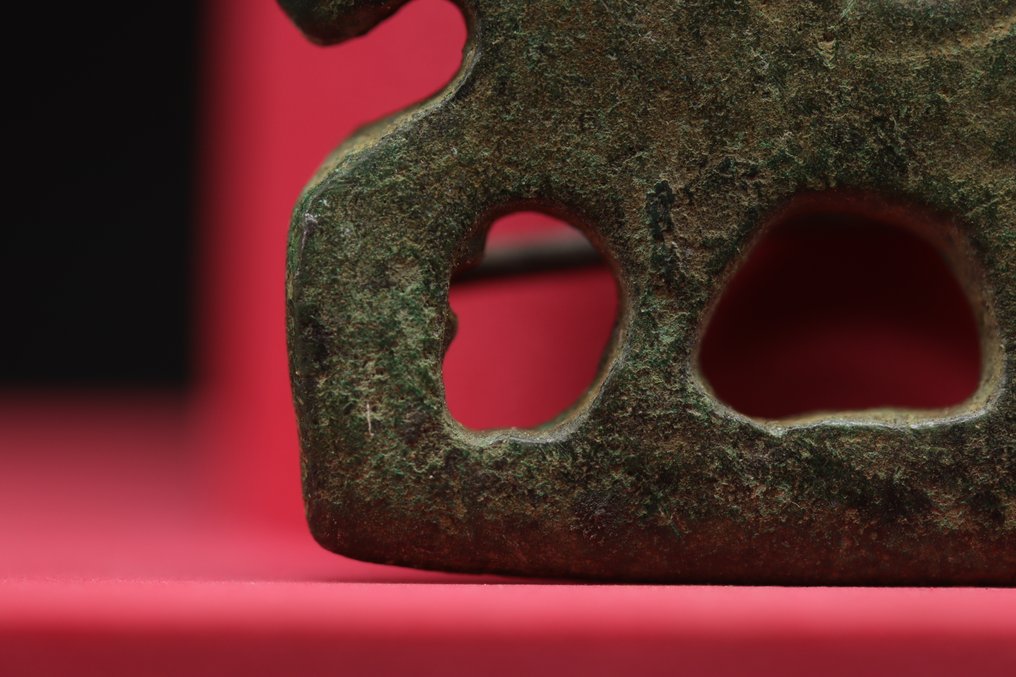 罗马（共和时期的） 青铜马军事 Fibula - 3.6 cm  (沒有保留價) #4.3