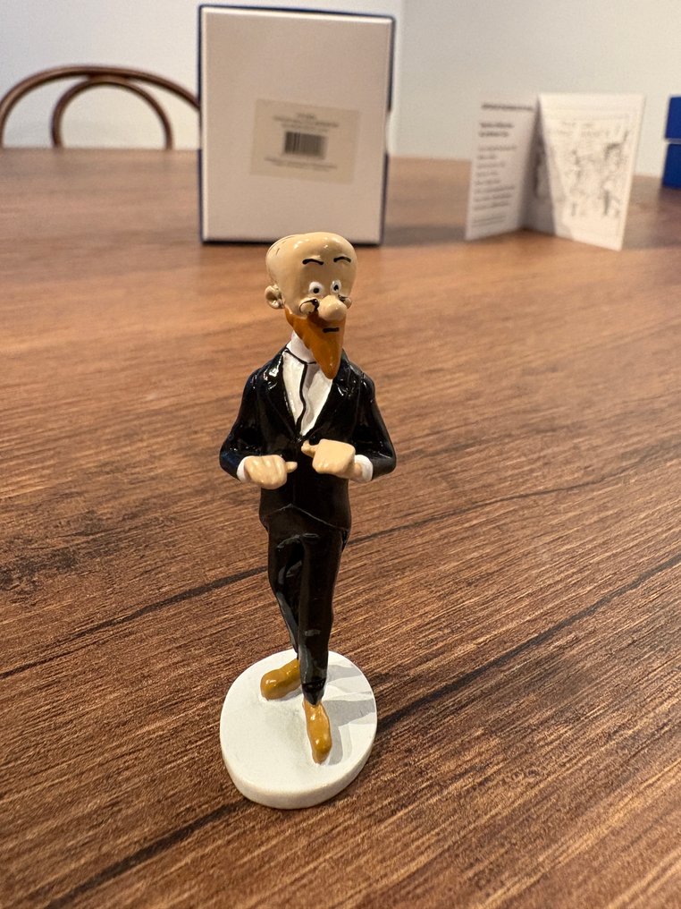 Statuetta - Collection Carte de Vœux 1972 - Moulinsart Tintin réf 46536 - Piombo #4.3