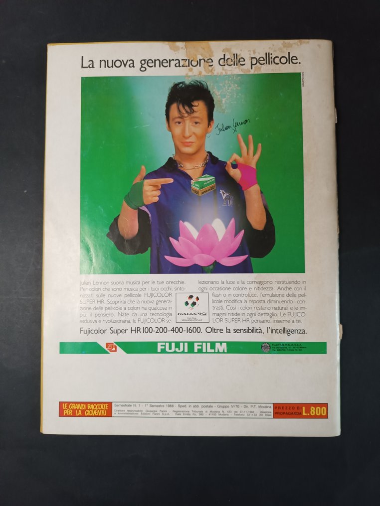 Panini album calciatori vuoto 1987/88 con cedola - 1 Empty Album - Good (GD) #1.0