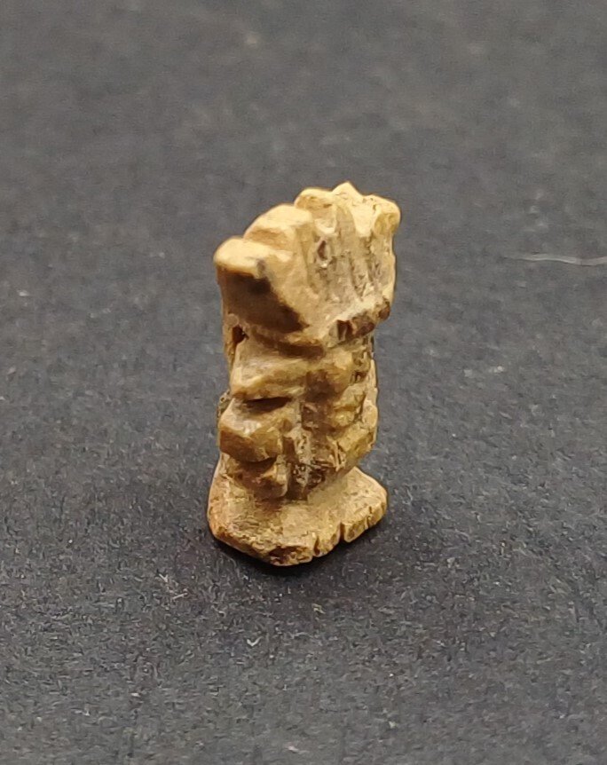 古埃及 Faience Bes护符 - 13 mm  (沒有保留價) #1.0