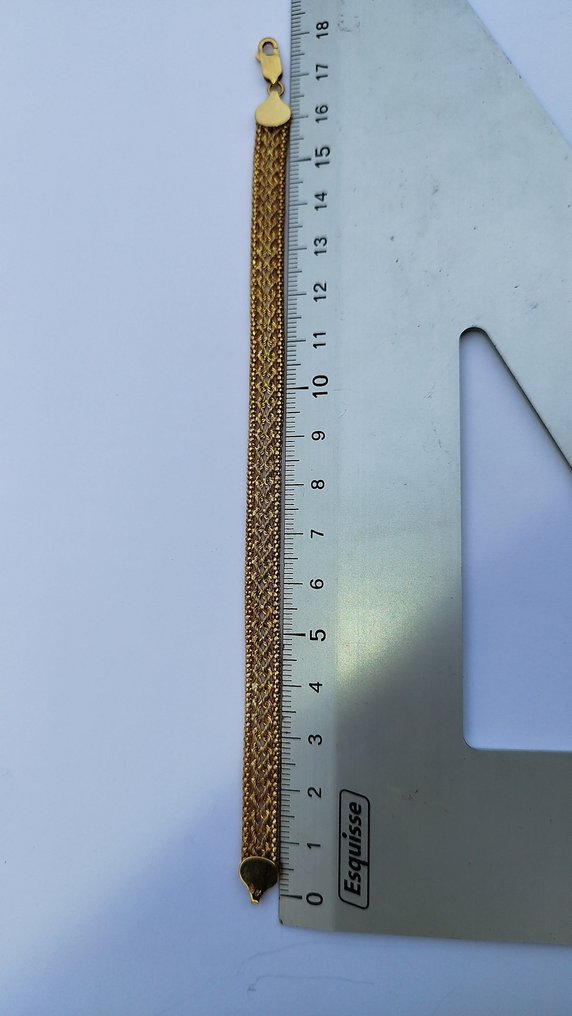 手镯 - 18K包金 黄金 - 手工制作 #4.3