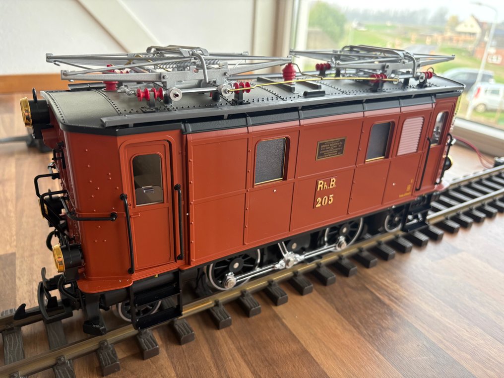 LGB G - 2045 - 电力机车 (1) - Ge 2/4 205 - RhB #1.0