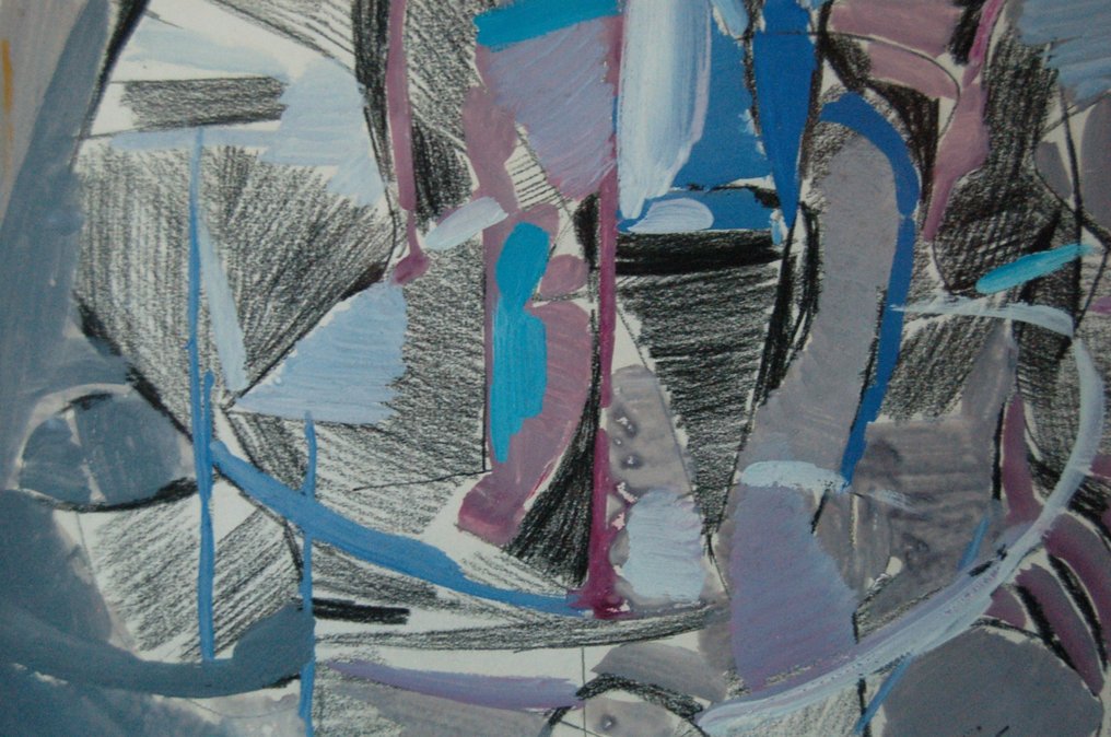 André Lanskoy (1902-1976), Attributed to - Composition abstraite / Nouvelle école de PARIS #2.1