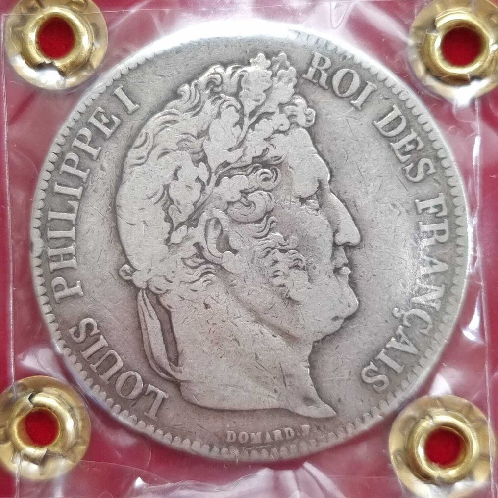 France. Louis Philippe I. 5 Francs 1839-A, Paris  (No reserve price) #1.0