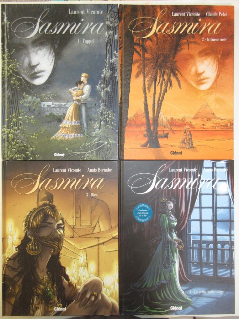 Sasmira T1 à T4 - 4x C - EO/Ré - 4 Album - 2008/2018 #1.0