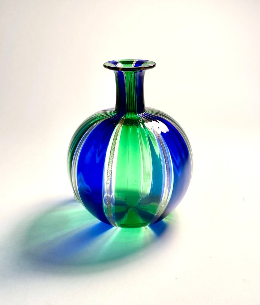 Váza -  Fazzoletto zanfirico  - Murano üveg #1.0