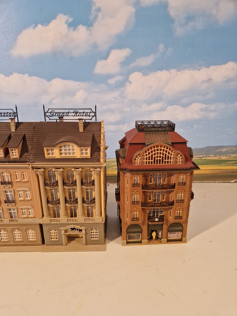 Vollmer H0轨 - 模型火车建筑物 (3) - 酒店、城市宫殿等 #2.1