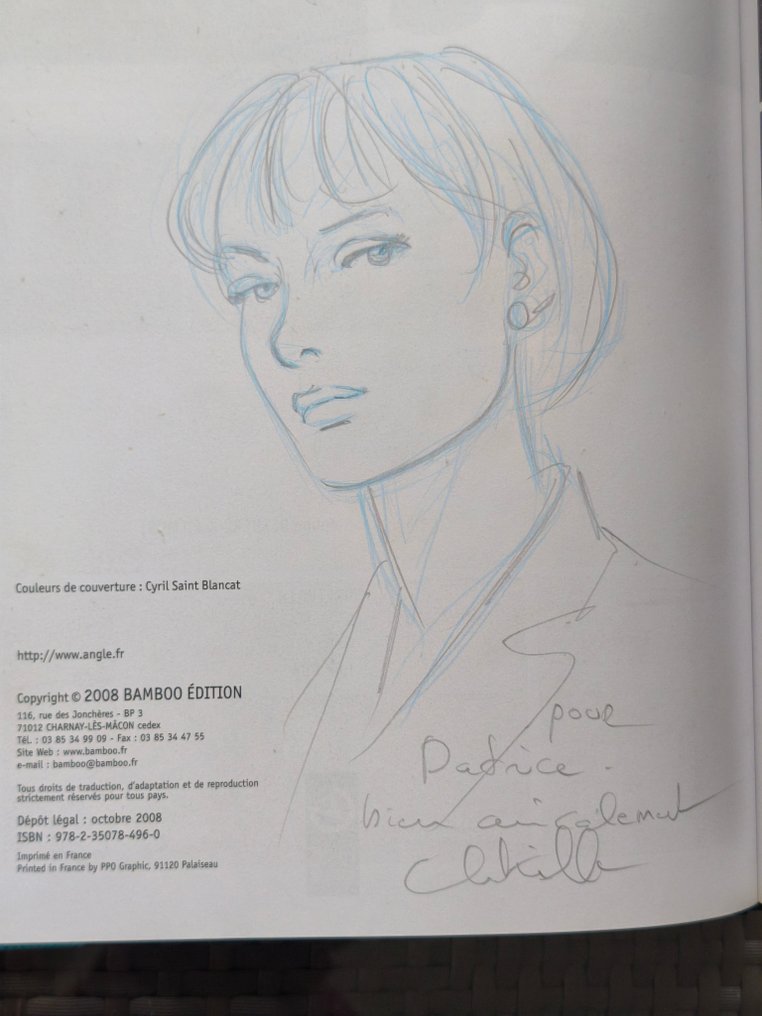 Sienna T1 + ex-libris + dédicace - C - 1 Album - Edizione limitata - 2008 #1.0