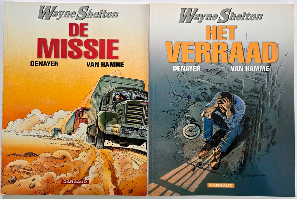 Wayne Shelton 1 t/m 12 - Opeenvolgende reeks SC - 12 Album - 第一版 - 2001/2014 #3.2