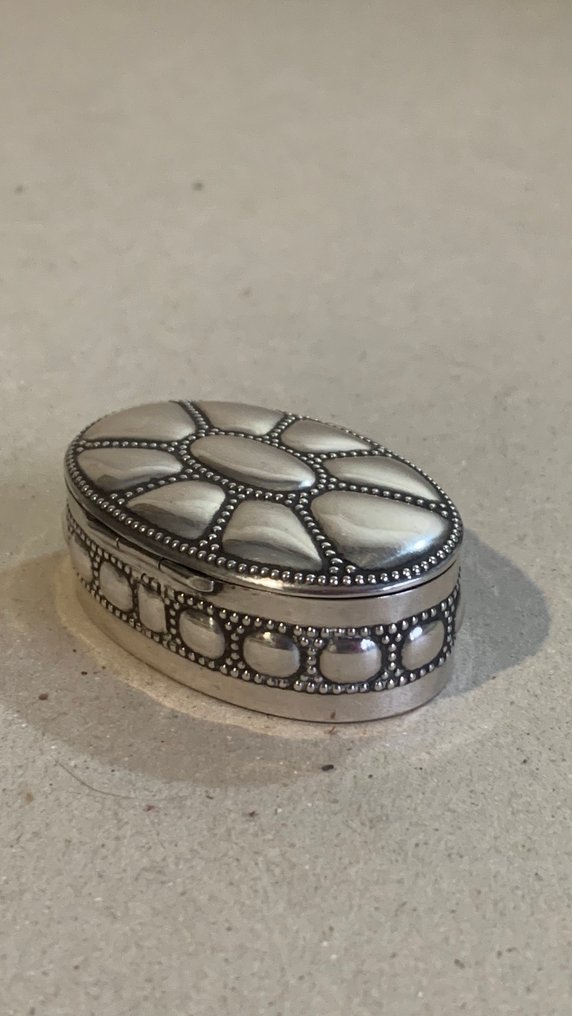 Cutie - .800 argint - Cutie de rapé #1.0