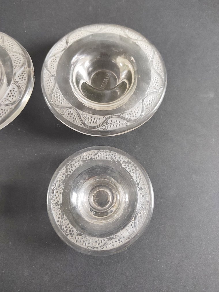 René Lalique - Kertelysestage Modèle Riquewihr (2) - Glas #4.3