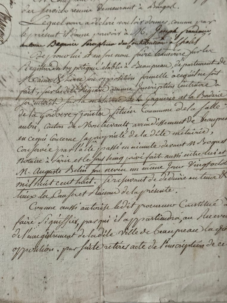 Document - Louis-Antoine Clarac (Inspecteur aux Revues de la Garde Impériale) - Document manuscrit - 1810 #4.3