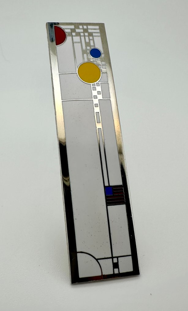 - Frank Lloyd Wright für ACME Studio – „Coonley #1“ - 1987–1994 - Lizenzierte Ausgabe - Brosche #1.0