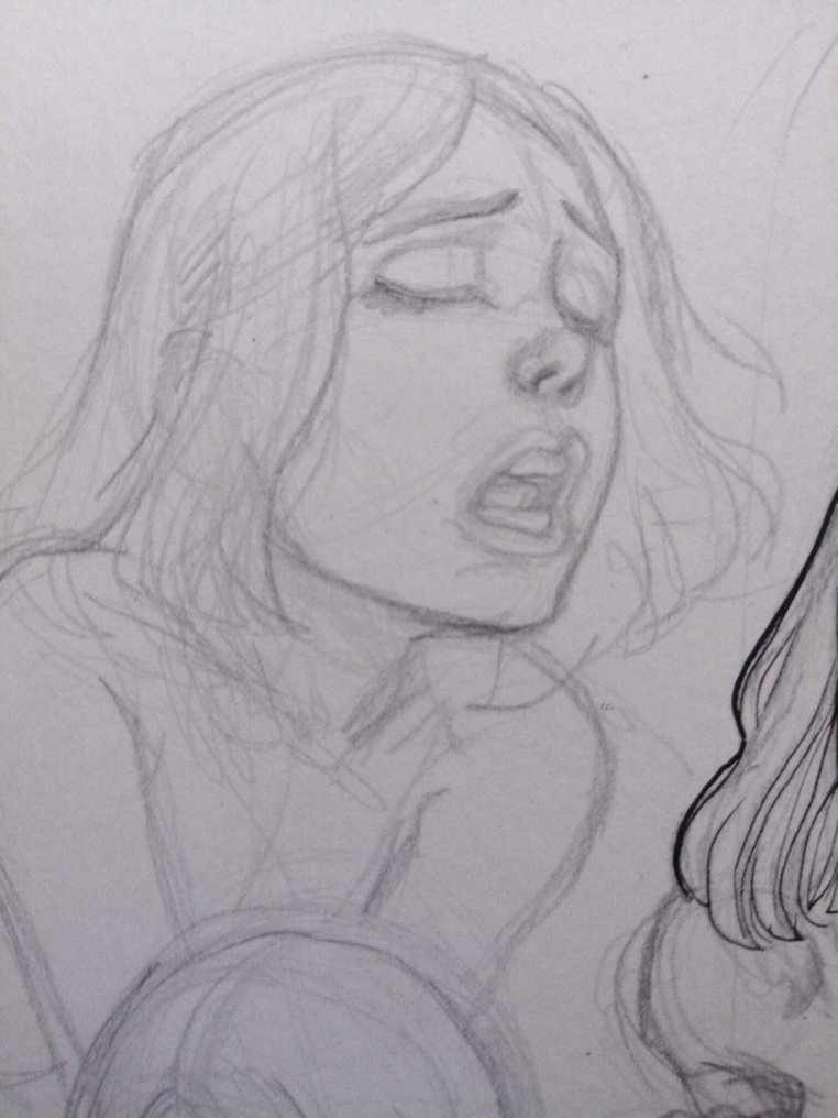 Gambedotti, Atilio - 1 Original drawing - patreon/FLORA#3 - LAYOUTS FOR FLORA #3 - 2024 #2.1