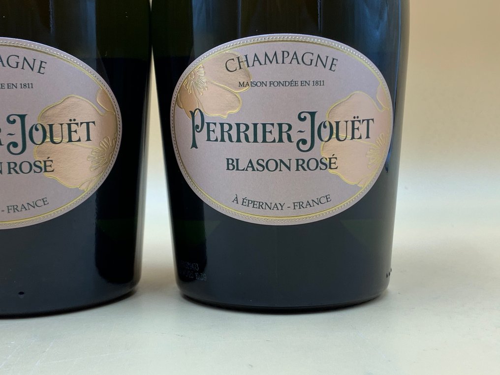 Perrier-Jouët, "Blason Rosé" - 香槟地 Brut - 2 Bottles (0.75L) #3.2