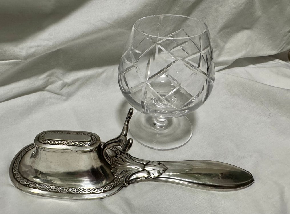 Trinkglas - Versilbert - Brandy-Glaswärmer #1.0