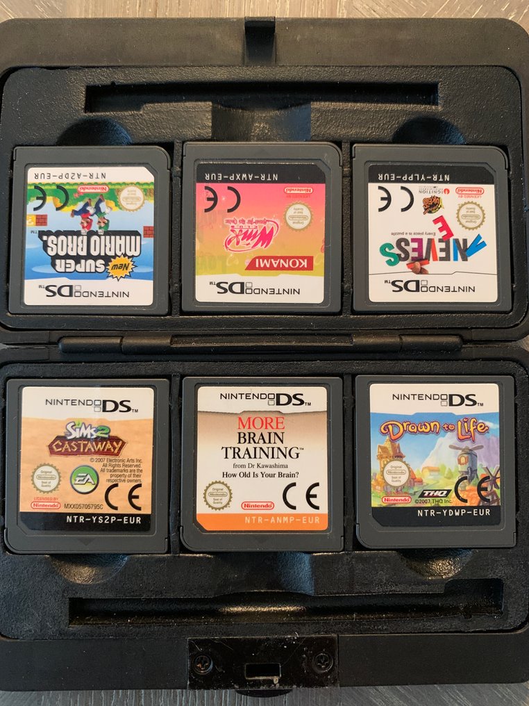 Nintendo - DSi - Complete set Nintendo DSI (wifi) with 4GB Memory card - Super Mario Bros (6 games total) and case - Przenośna konsola do gier wideo #2.1