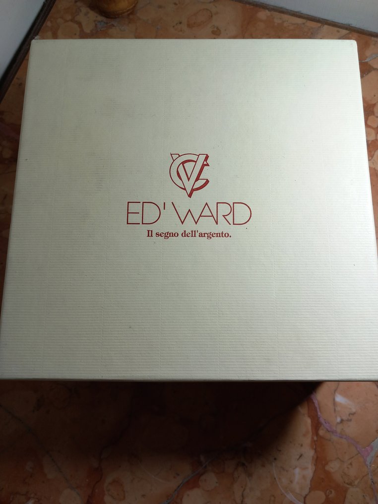 Table clock - Edward - - .925 silver - 2000-2010 - table clock #2.1