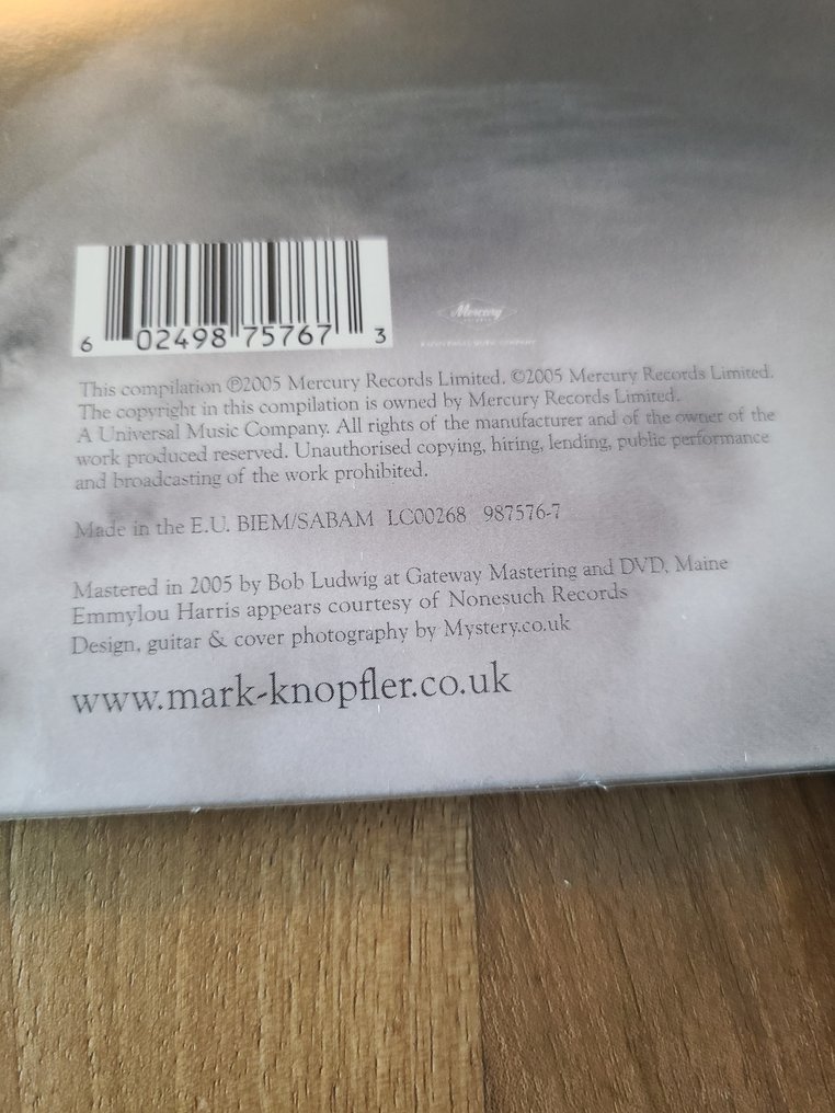 Dire Straits, Mark Knopfler - Private Investigations (The Best Of) double vinyl NEW SEALED! - LP - 2 volte, 180 grammi - 2005 #3.2