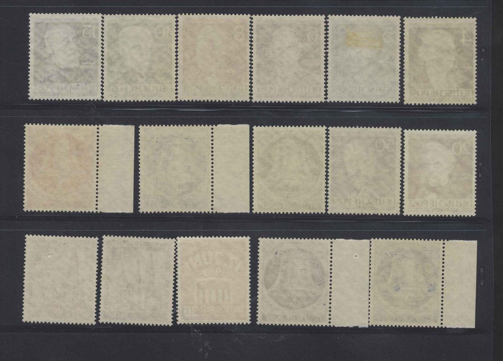 Berlin - Berlin Lot lepsze specjalne emisje znaczków mennicy #3.2