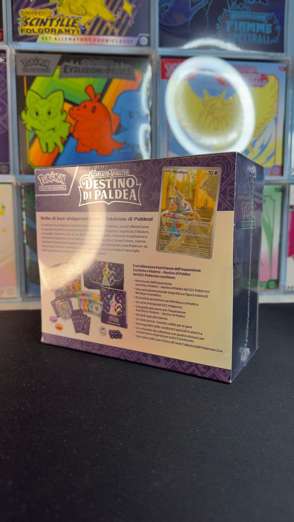 Pokémon Box - Bundle Set Allenatore Fuoriclasse - Destino di Paldea + Fiamme Spettrali - Scarlet & Violet - Destino di Paldea #3.2