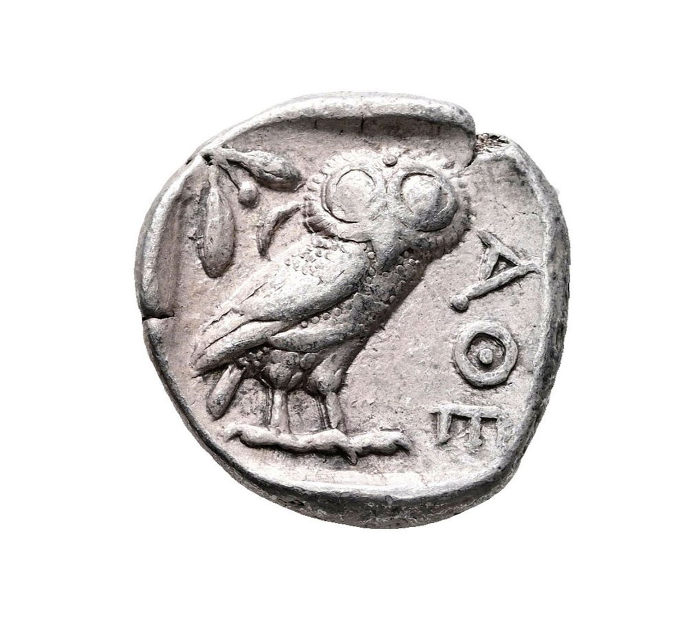 Attica, Athens Tetradrachm 454-404 BC #1.0