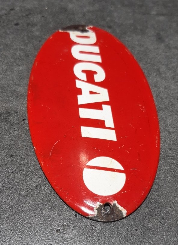 plaque émaillée Ducati - Plaque - Émail #2.1