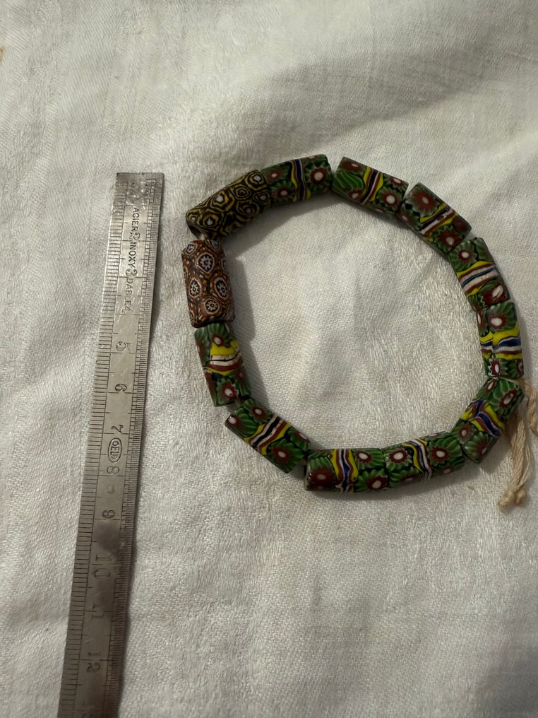 珠子項鏈 (12) - 贸易珠子或 millefiori 珠子 #2.1