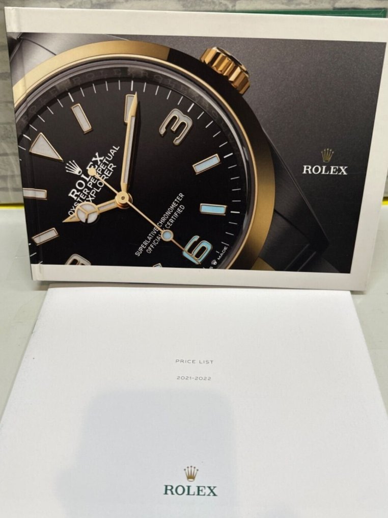 Catálogo Oficial ROLEX 2021–2022 com Lista de Preços #4.3
