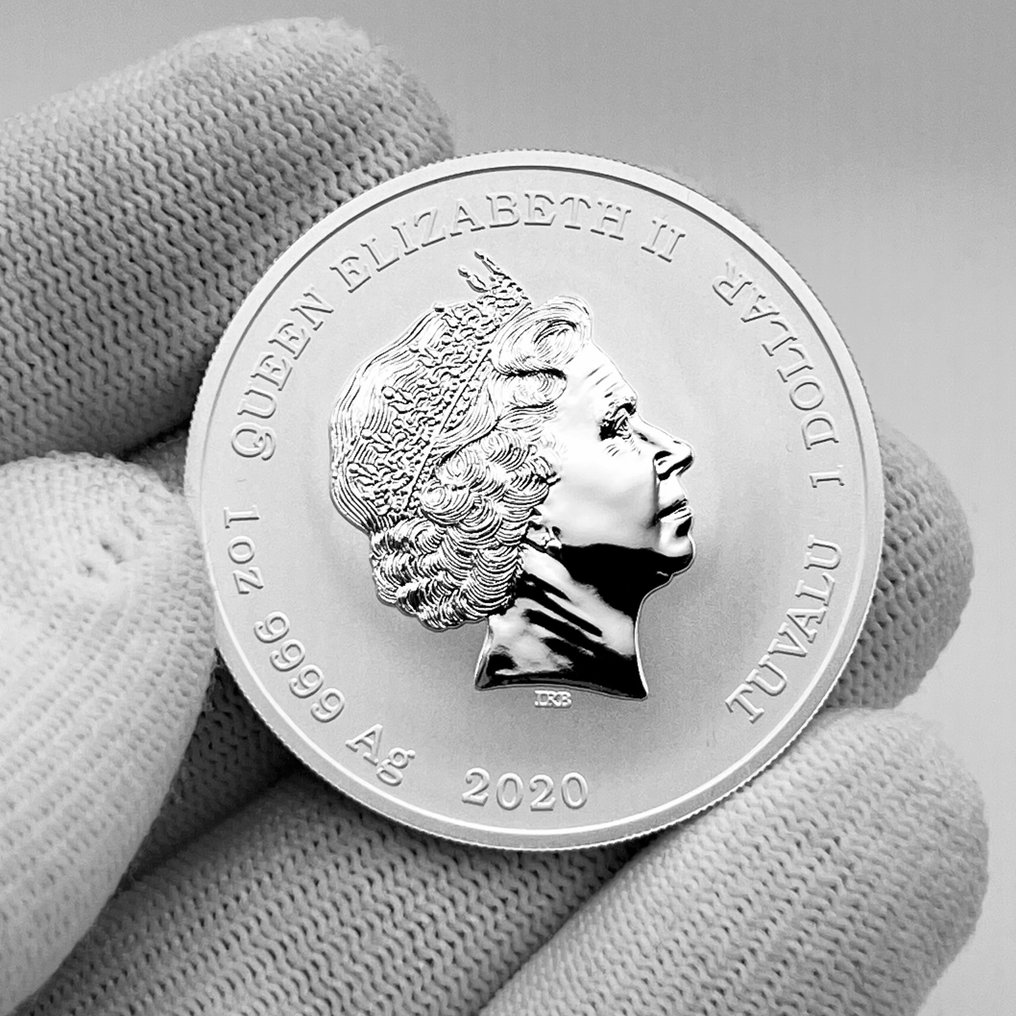 Niue. 2 Dollars 2020 – Marvel Venom – 1 oz Silver coin – Ag .999 (Sem preço de reserva) #4.3