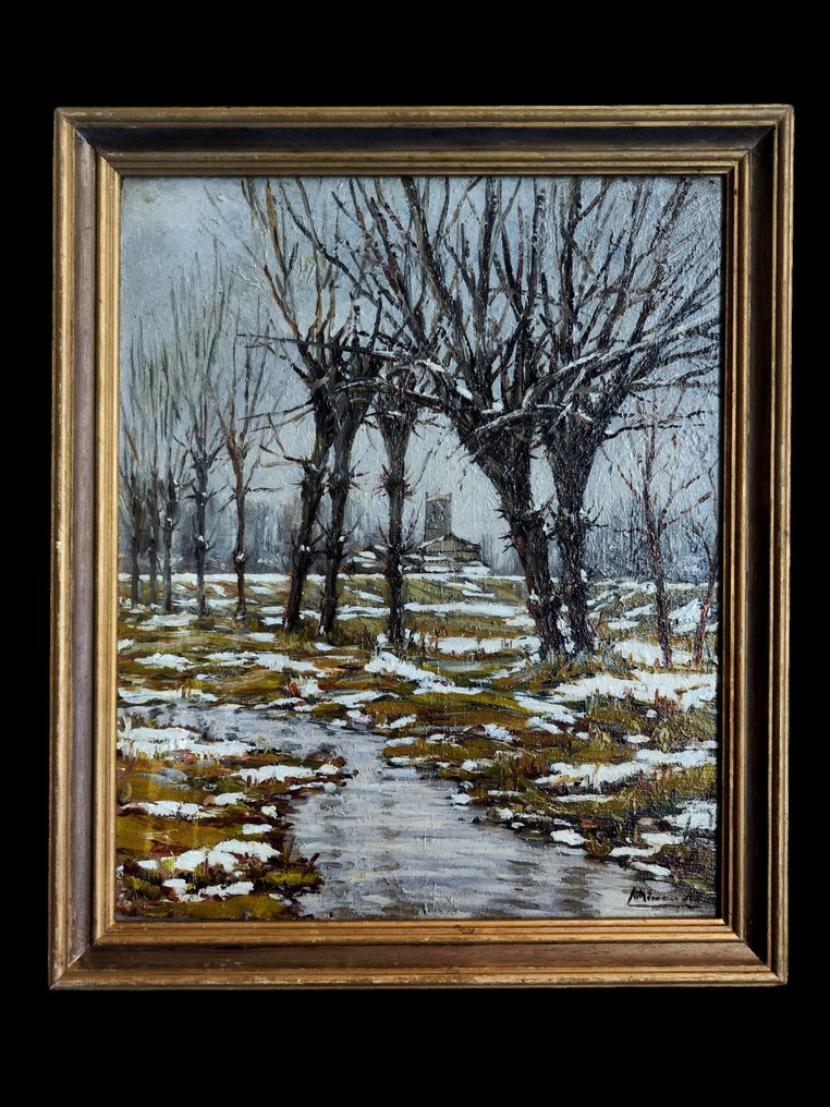 Luis Miranda Alonso de Armiño (1930–2024) - Paisaje nevado #2.1