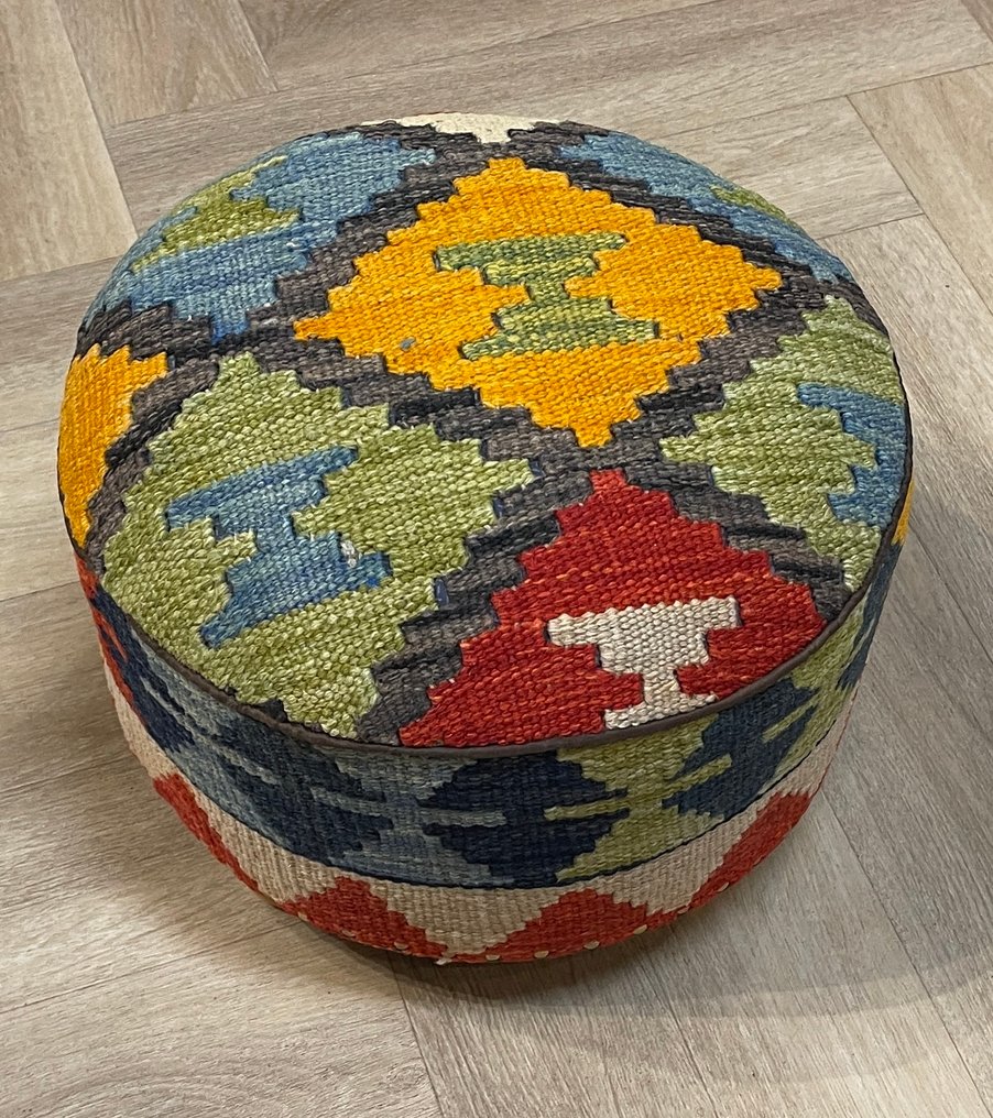 Tapis Kelim - fait main - neuf - laine - coloré - Kelim neuf - non utilisé - Tapis - 34 cm - 34 cm #1.0