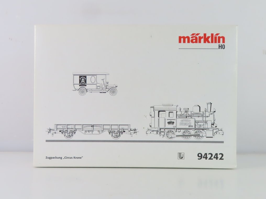 Märklin H0 - 94242 - Train set (1) - Three-piece set 'Circus Krone' #4.3