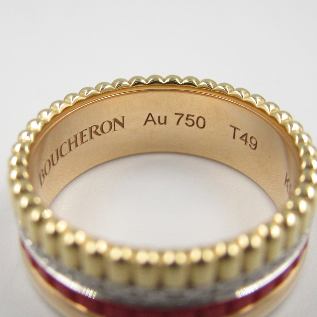 Boucheron - Ring 750 Three Gold - Diamond #3.2