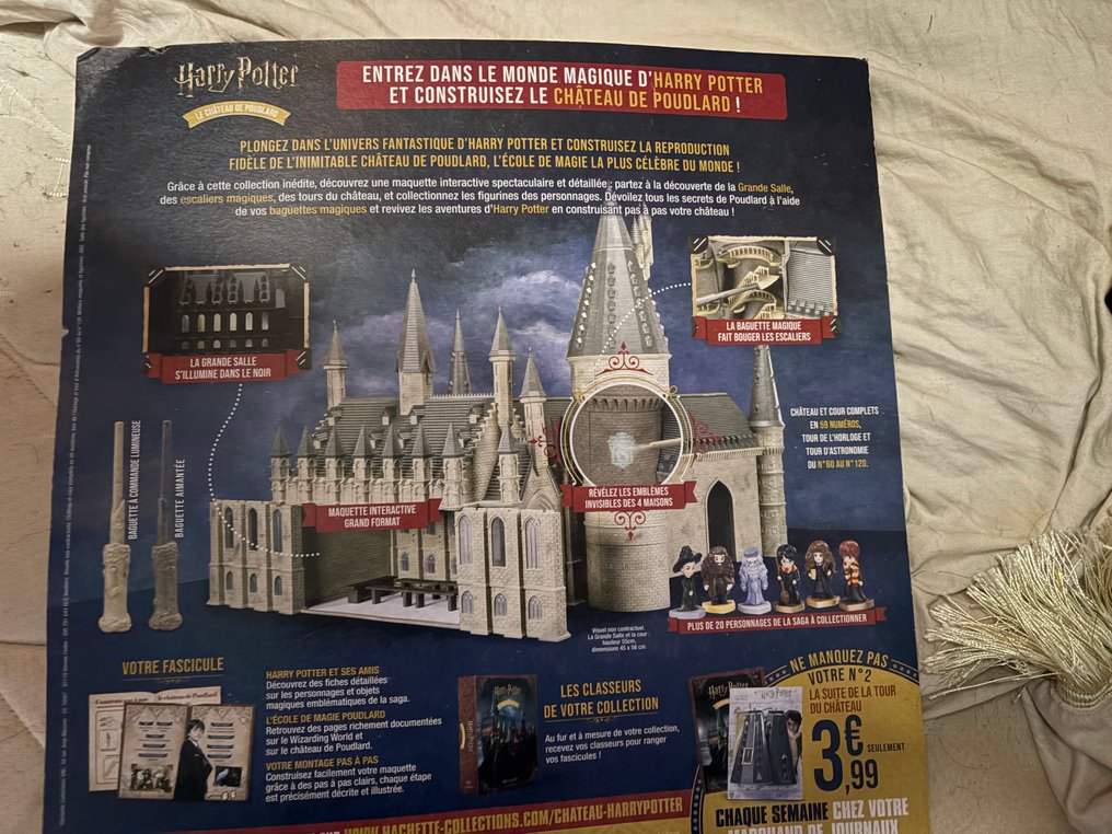 Harry Potter, Build Hogwarts Castle Collection - Complete Set of 120 in sealed packages - by Hachette #1.0