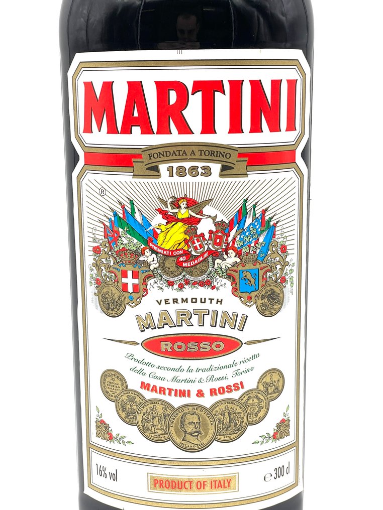Martini - Double magnum - Vermouth Rosso  - b. 1990年代 - 3 公升 #2.1