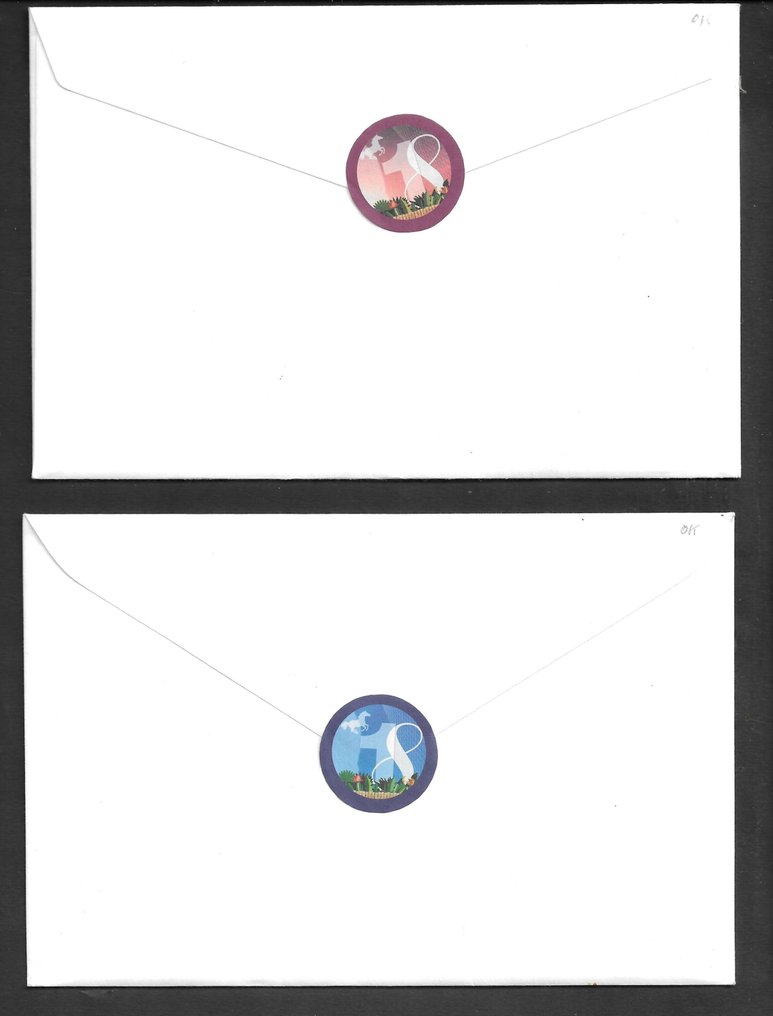 意大利 2006 - 十八岁的小册子，附带信封和随附信 #2.1