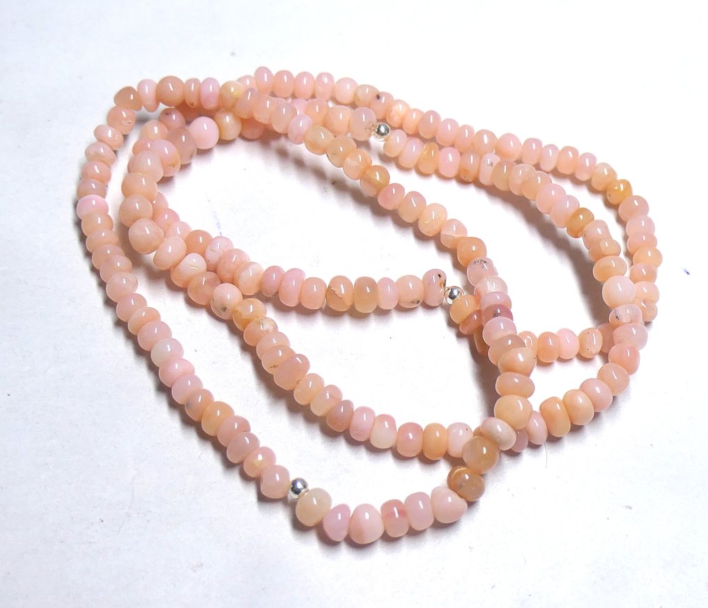 Εξαιρετικά βραχιόλια - Ροζ Οπάλες 100% φυσικά Κοσμήματα- 12.66 g - (3) #1.0