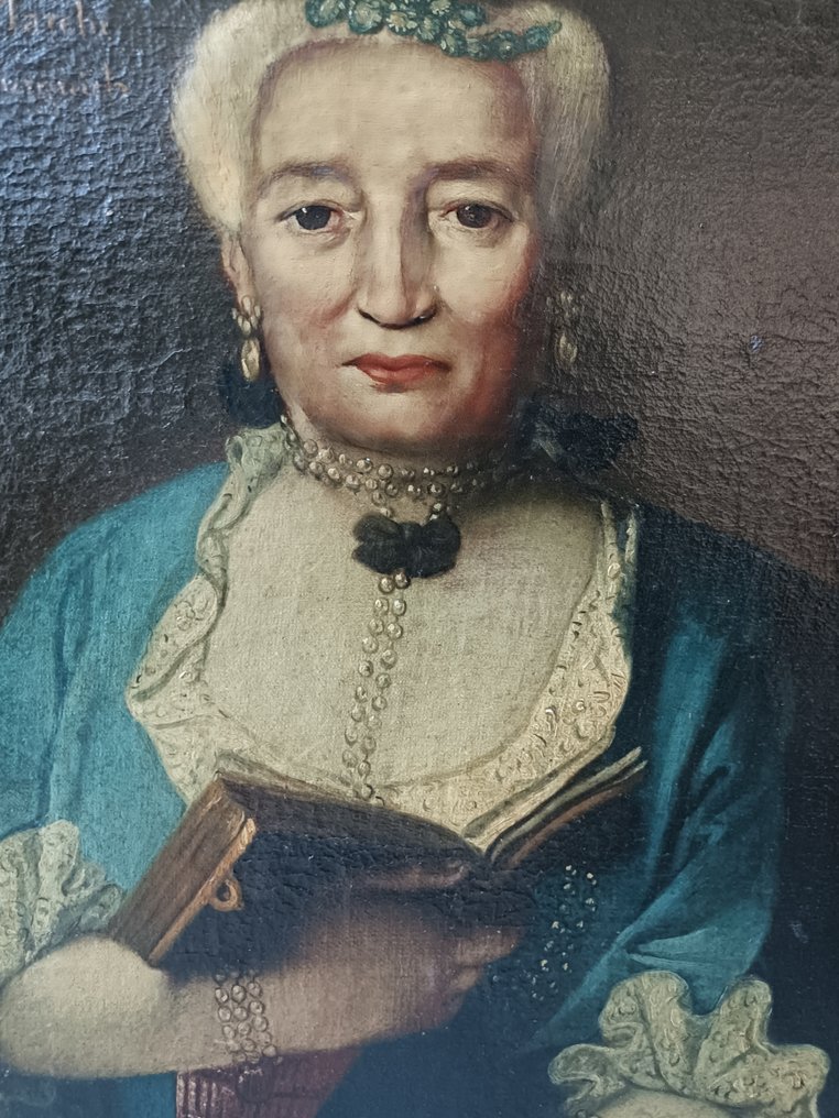 Alessandro Longhi (1733–1813), ambito di, 归因于 - Ritratto di Elisabetta Marchi Callo Giurguich, 1756 #1.0