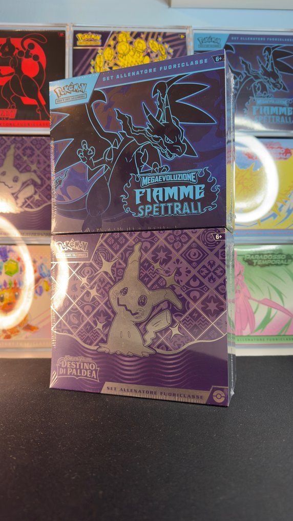 Pokémon Box - Bundle Set Allenatore Fuoriclasse - Destino di Paldea + Fiamme Spettrali - Scarlet & Violet - Destino di Paldea #1.0