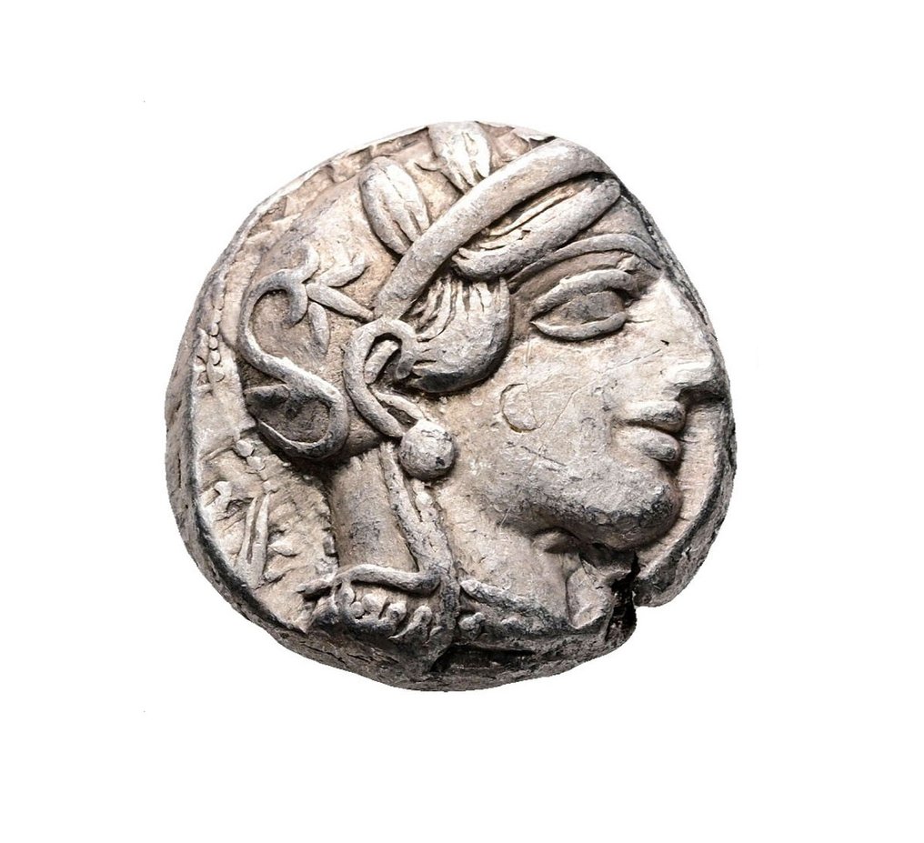 Attica, Athens Tetradrachm 454-404 BC #1.0