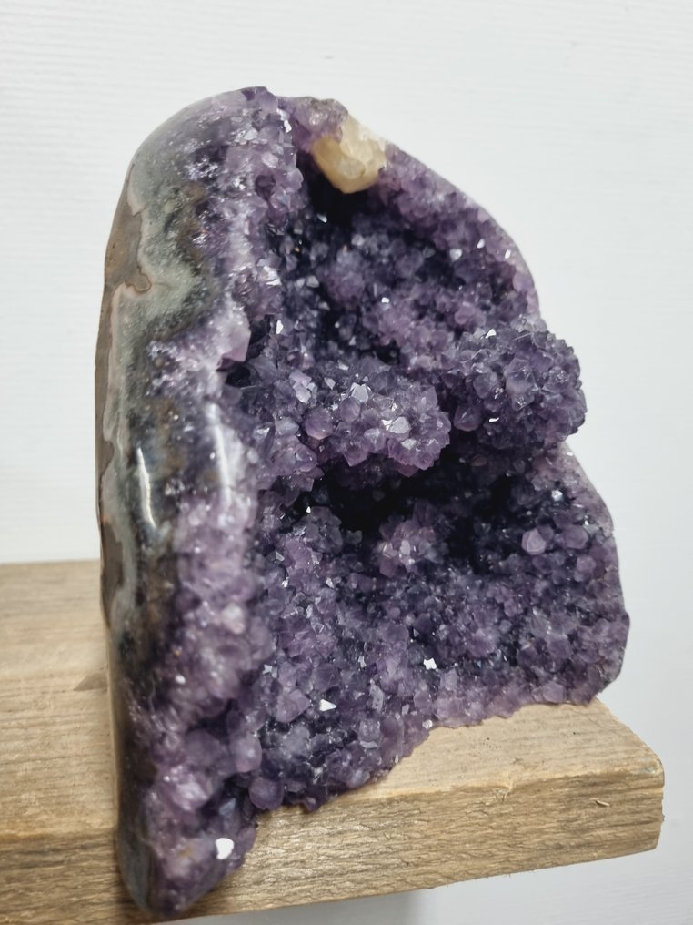 No reserve price - high quality - big amethyst Geode - Height: 170 mm - Width: 167 mm- 2900 g #2.1