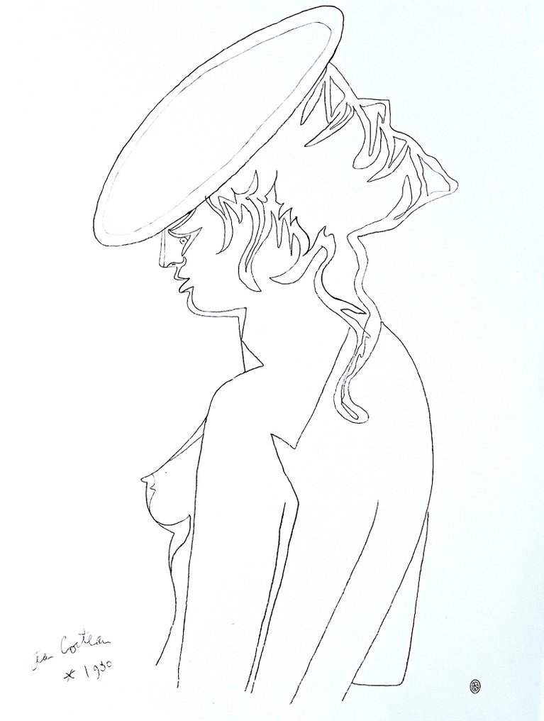 Jean Cocteau (after) - Actrice #1.0