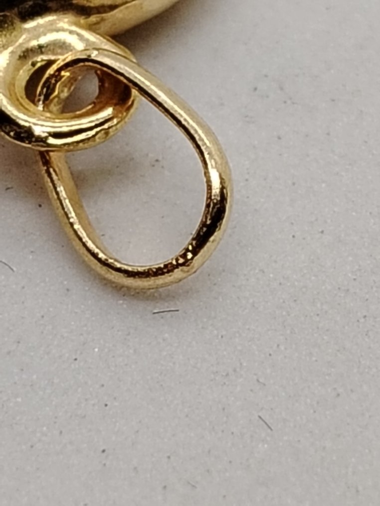 Nincs minimálár - Függő - 18 kt. Sárga arany #4.3