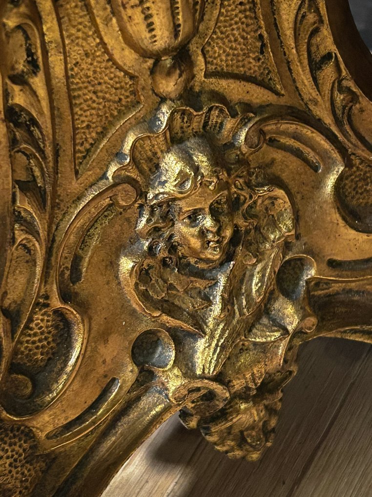 Lamp - Gilt bronze - Solid Bronze Lamp Stand #4.3