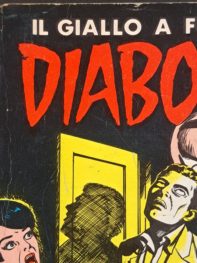 Diabolik La Morte Aspetta nel Buio - 1 Comic - Πρώτη έκδοση - 1965 #1.0