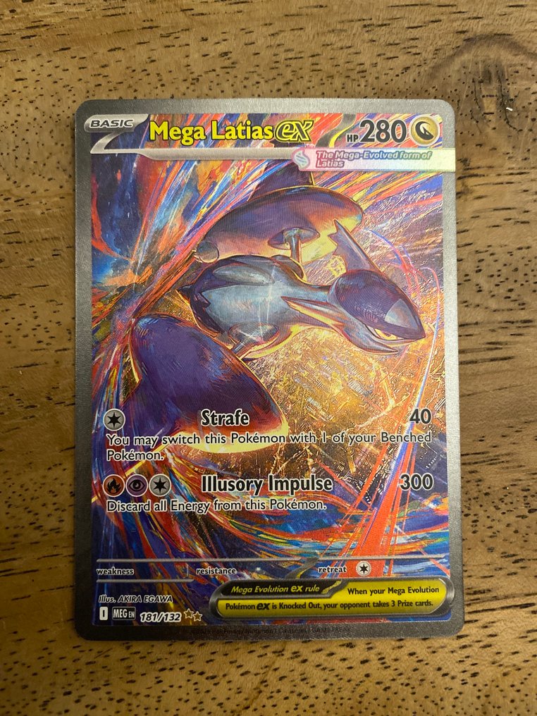 Pokémon - 1 Card - Mega Latias ex 181/132 Full art, Foil, Secret rare - Various sets #1.0