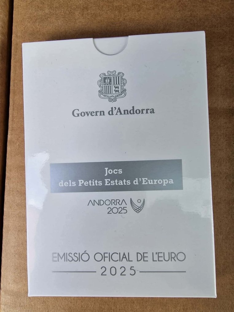 Andorra. 2 Euro 2025 "Small States Games" Proof (Zonder minimumprijs) #1.0