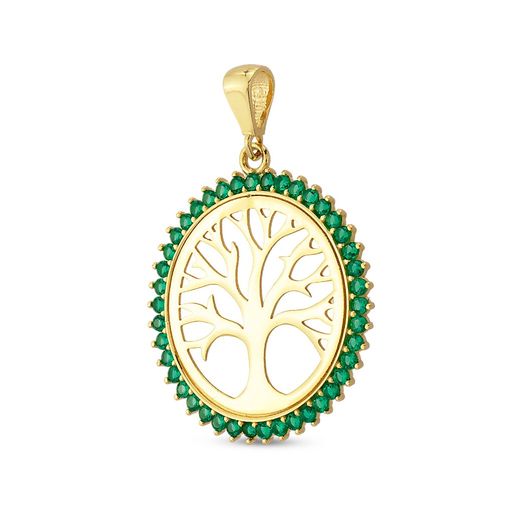 Sans prix de réserve - Pendentif - 14 carats Or jaune - 0.42ct. tw. Topaze #1.0